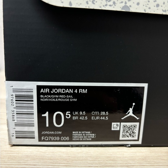 Jordan Air 4 RM Black Sail - Picture 6 of 6